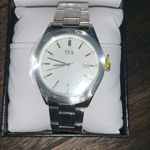 Silver tfx watch
